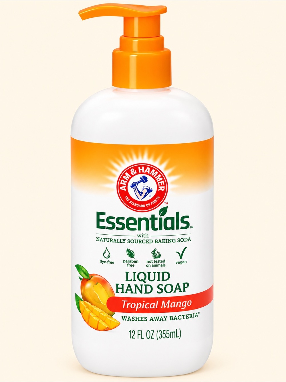 Tropical Mango Arm & Hammer Essentials  Liquid Hand Soap